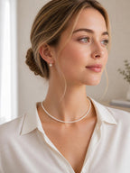 Japanese Baby Akoya Pearl Choker Necklace