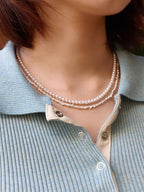 Japanese Baby Akoya Pearl Choker Necklace