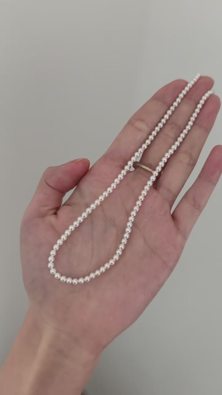 Japanese Baby Akoya Pearl Choker Necklace